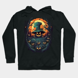 Halloween Chills - Beware of the Pumpkin Forest! Hoodie